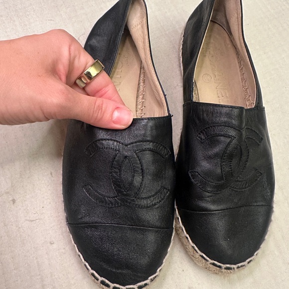 Chanel Leather Espadrille-RARE - Picture 2 of 8
